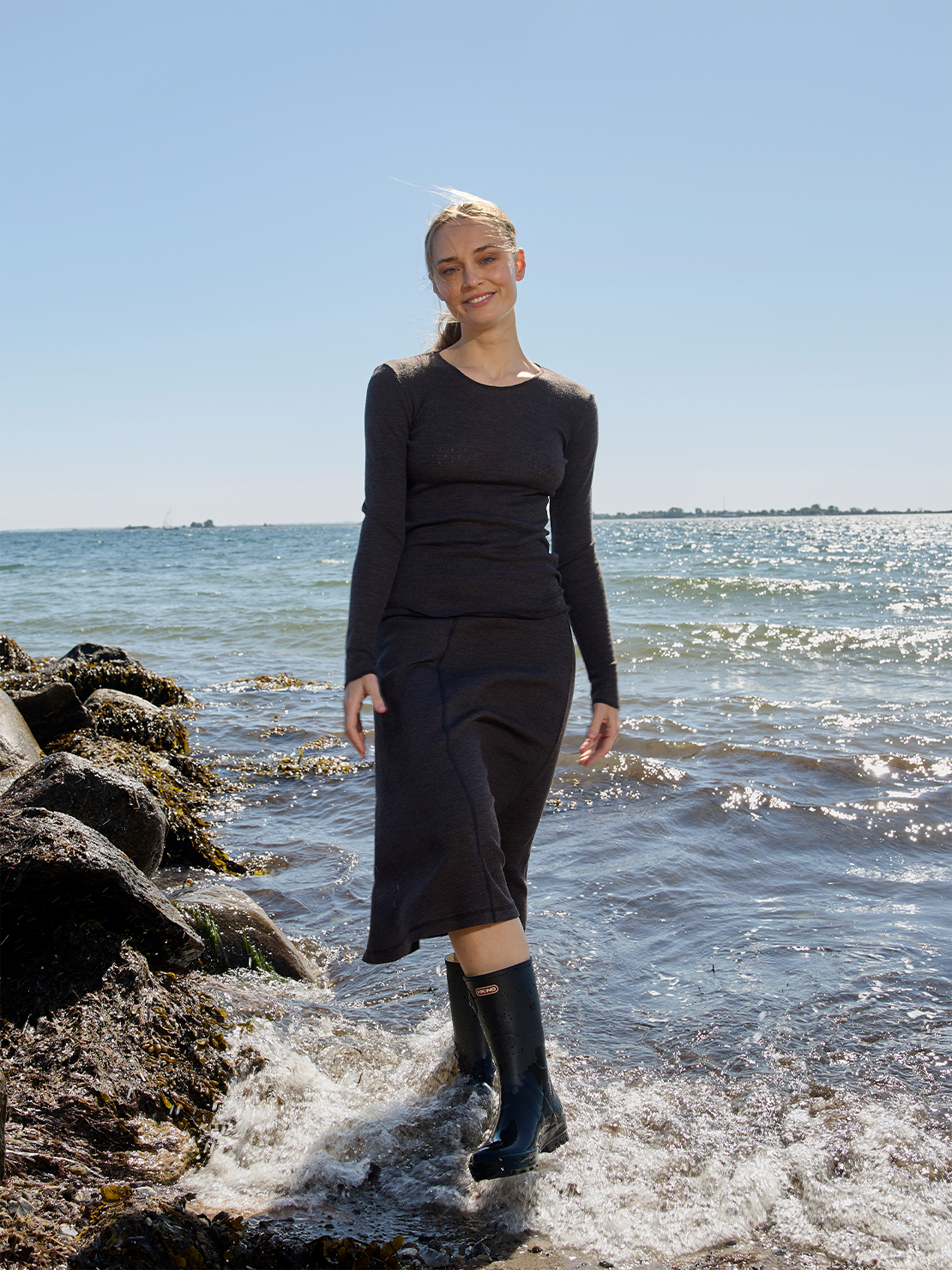 Shirt eyelet merino